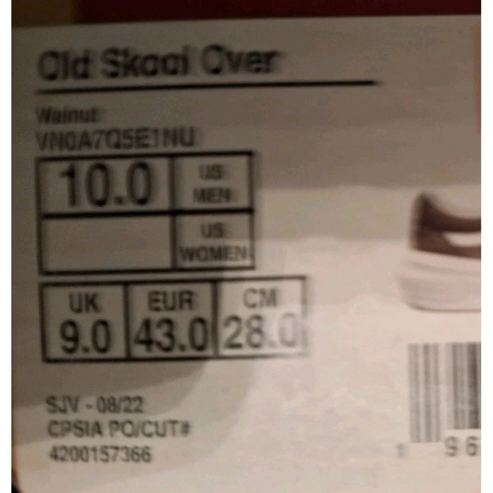 VANS Old SKool Overt CC Comfy Cush Walnut Brown Over Shoes Men's SZ 10 Chunky - Picture 8 of 8